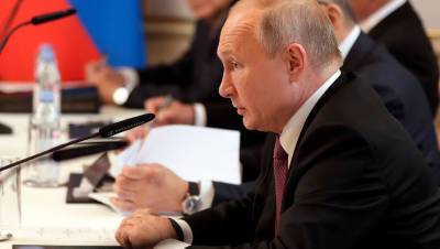 Путин назвал темы переговоров с Байденом