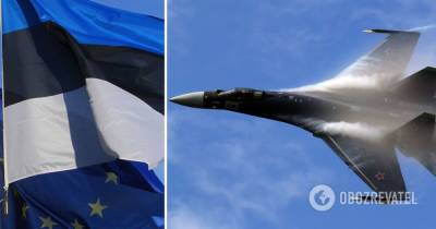 Российские истребители Су-35C вторглись в воздушное пространство Эстонии