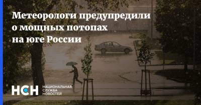 Метеорологи предупредили о мощных потопах на юге России