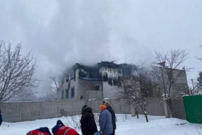 Из-за смертельного пожара в харьковском пансионате для пожилых под суд пойдут четыре человека