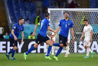 Италия разгромила Швейцарию и вышла в 1/8 финала Евро-2020