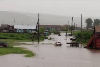 Шесть поселений отрезаны от мира из-за затопления в Нерчинско-Заводском районе Забайкалья
