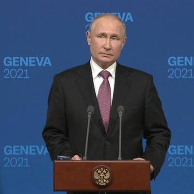 Путин назвал свою встречу с Байденом в Женеве конструктивной