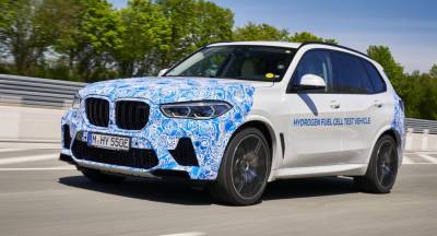 Марка BMW начала тестировать водородные автомобили на обычных дорогах