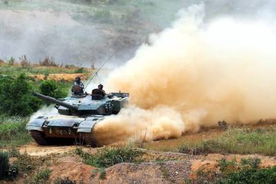 Видео с «уничтожением» российского танка Т-90 показали на Украине