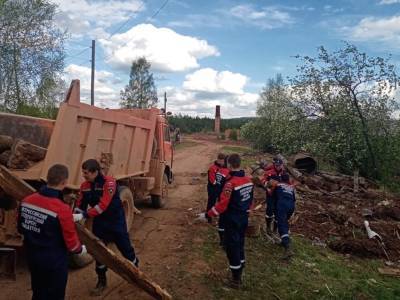 Ульяновские добровольцы оказывали помощь пострадавшим от пожара в Иркутской области