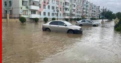 Обильные дожди вызвали потоп на востоке Крыма
