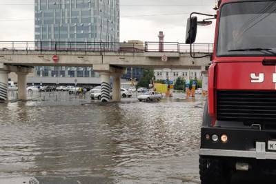 После дождя Ростов ушел под воду