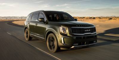 Kia представил обновленный кроссовер Kia Telluride 2022 модельного года