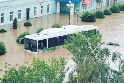 В результате сильных ливней в Керчи подтоплено больше 200 домов