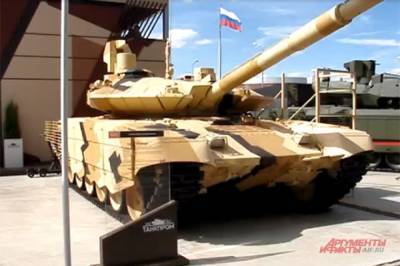 Украинские разработчики смоделировали уничтожение танка Т-90 дроном