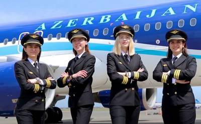Первые женщины-пилоты авиакомпании «Азербайджанские Авиалинии» (ВИДЕО)