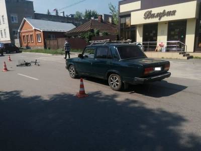 Автомобиль сбил пожилую женщину в Спасске