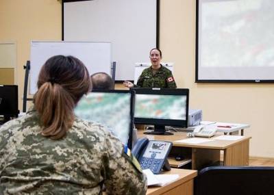 НАТО готовит украинских офицеров к ведению операций по стандартам организации (ФОТО)