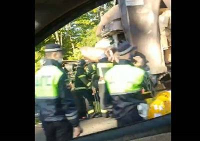 Водитель, устроивший страшную аварию на трассе М5 в Рязанском районе, уснул за рулем