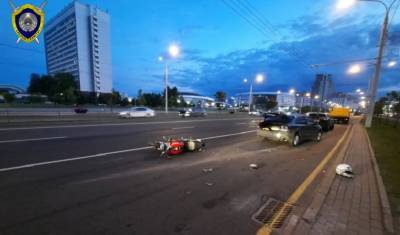 Возле «Минск-Арены» погибла 19-летняя пассажир мотоцикла