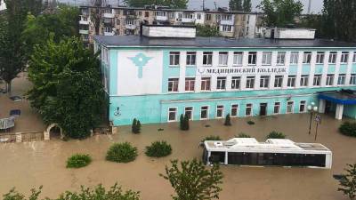 На востоке Крыма введён режим чрезвычайной ситуации из-за наводнения