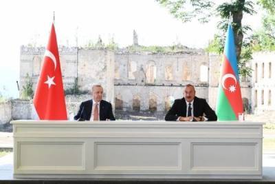 Опубликован полный текст Шушинской декларации, подписанной между Азербайджаном и Турцией