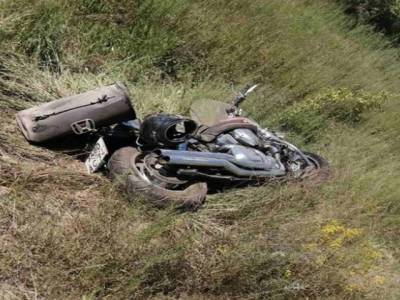 В Челябинской области разбился насмерть мотоциклист