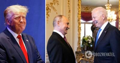 Трамп о встрече Байдена с Путиным: это был хороший день для России