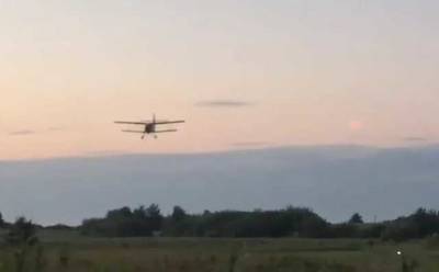 В Украине задержали самолет, который незаконно пересек границу
