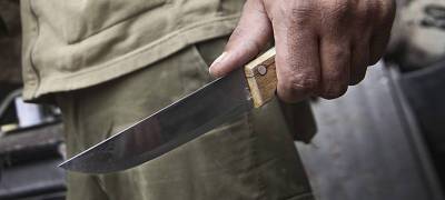 Полицейские раскрыли детали нападения грабителя с ножом на магазин в Карелии