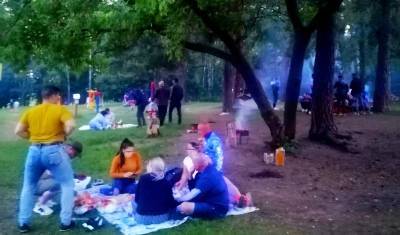 Москвичи и гости столицы устроили «шашлычный шабаш» в парке Кузьминки