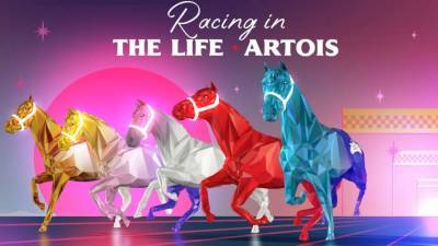 Stella Artois выставила на аукцион цифровые NFT в виде скаковых лошадей