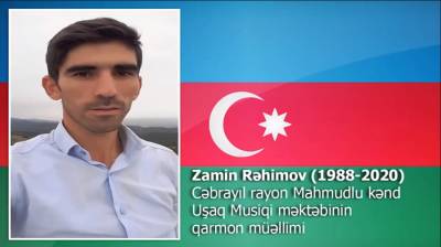 Герой Замин Рагимов: Если бы вы знали, где я сейчас стою, то преклонили бы колени и поцеловали эту землю… (ВИДЕО) - trend.az - Азербайджан - Карабах