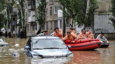 Вода ушла из нескольких населенных пунктов Крыма после подтопления