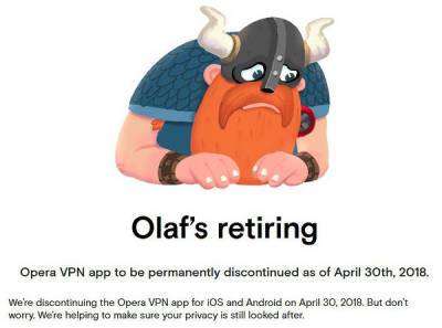 В России начались блокировки VPN. Первые жертвы - Opera VPN и VyprVPN
