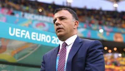 Тренер сборной Северной Македонии Ангеловски: «Показали, зачем приехали на Евро»