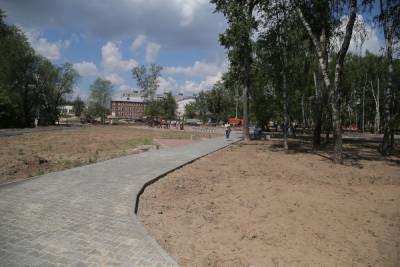 Два сквера в Ленинском районе благоустроят к июлю