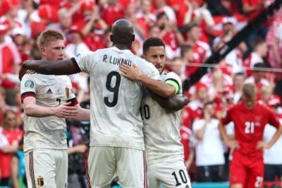 Сборная Бельгии обыграла команду Дании и вышла в плей-офф Евро