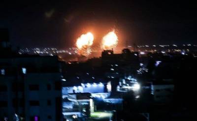 ВВС Израиля нанесли не менее 10 ударов по территории Газы