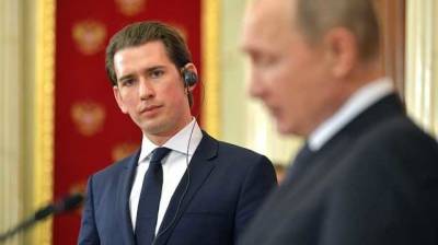 Канцлер Австрии Курц заявил, что "мир в Европе возможен только с Россией"