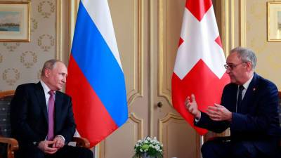 Президент Швейцарии рассказал, какое качество Путина он ценит