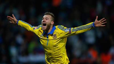 Игрок сборной Украины Ярмоленко посвятил болельщикам победу над Северной Македонией