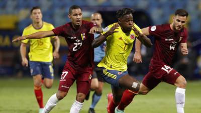 Колумбия и Венесуэла не выявили победителя в матче Кубка Америки