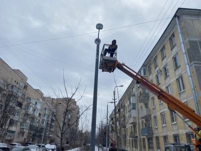 50 тысяч светодиодных фонарей установят в Петербурге