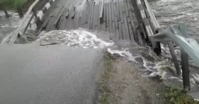 В Забайкалье паводок затопил десятки домов и разрушил мосты в селах