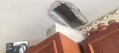 Соседи-разрушители пробили потолок в доме депутата из Петрозаводска (ФОТО)