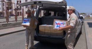Миротворцы доставили продукты беженцам в Нагорном Карабахе