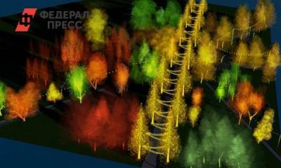 В Салехарде построят парк с фигурами животных и светящимися деревьями