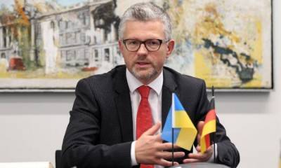 Посол Мельник оказал плохую услугу Украине — канцелярия президента ФРГ