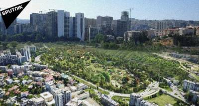 В Тбилиси строят грандиозный Центральный парк – видео