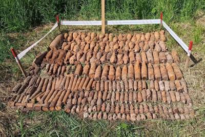 В Тверской области нашли 350 взрывоопасных предметов