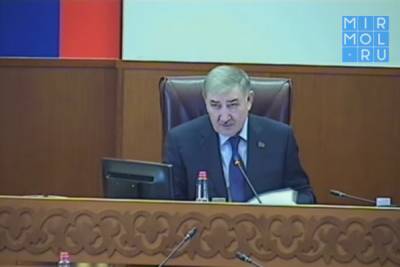 В Дагестане прошла 6 сессия Народного Собрания РД шестого созыва
