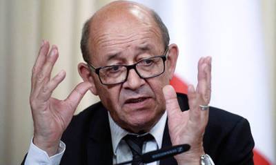 Глава МИД Франции заявил, что условия для приема Украины в НАТО «не сложились»