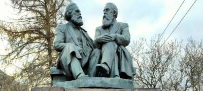 Памятник Карлу Марксу и Фридриху Энгельсу в Петрозаводске будет отремонтирован